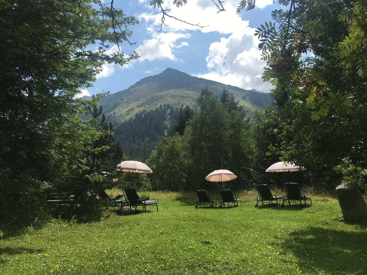 Hotel Gletscherblick Sankt Leonhard im Pitztal Luaran gambar